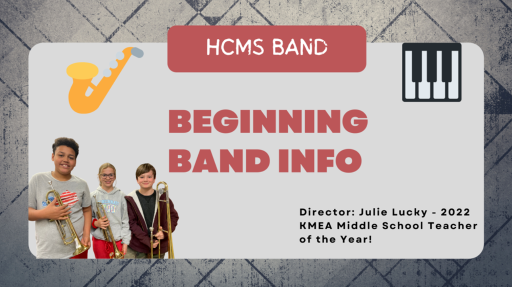 6th Grade Beginning Band