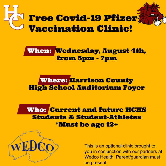 Covid 19 Vaccination Clinic Flyer