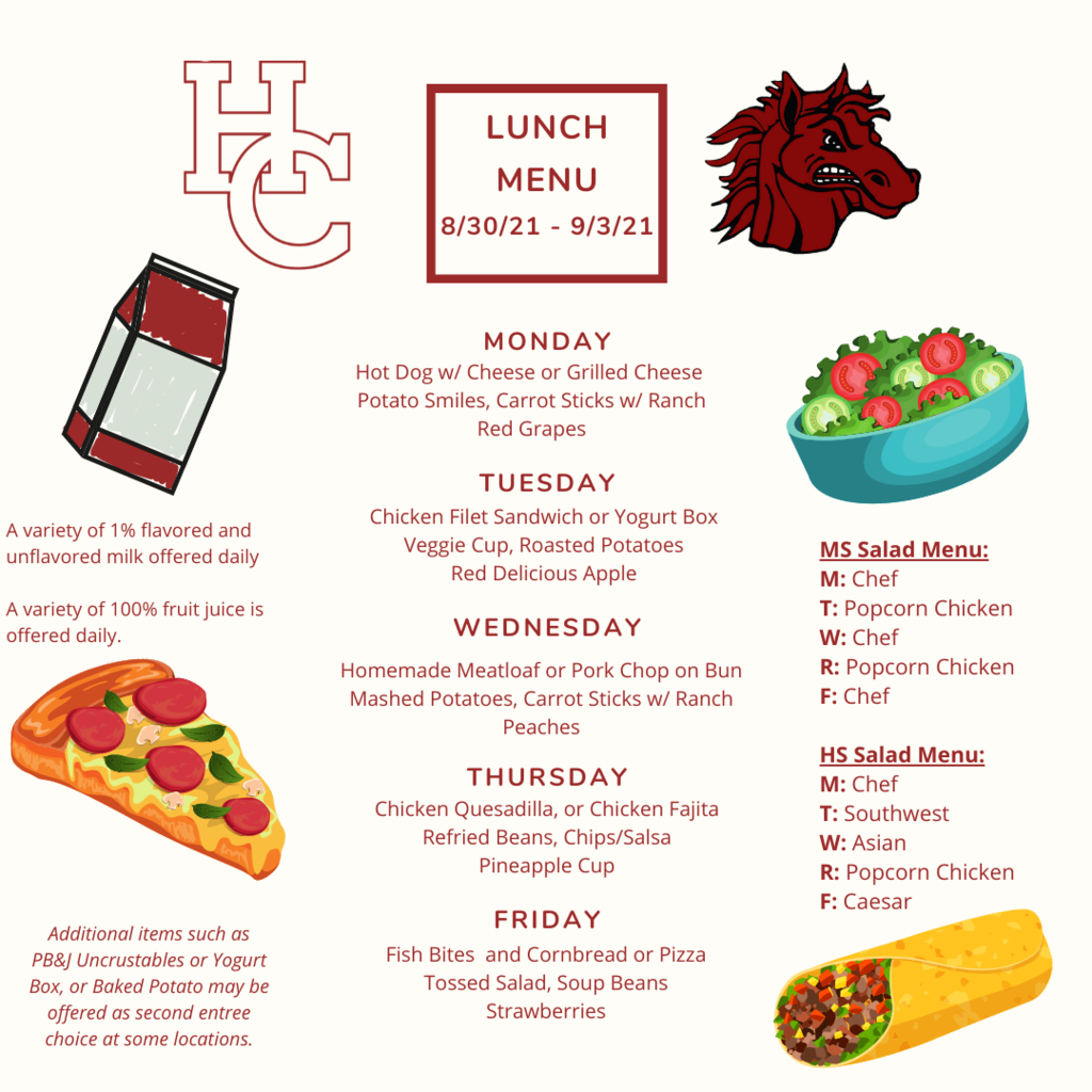 Lunch Menu