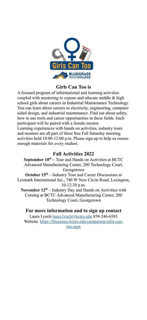 BCTC Opportunities 