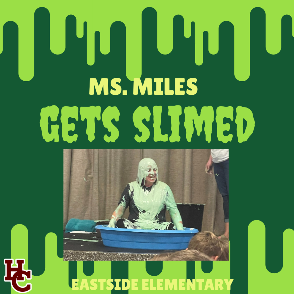 Ms. Miles gets slimed! 