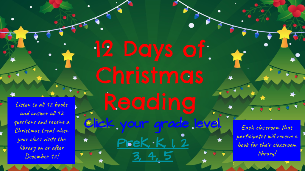 12 Days of Christmas Reading Challenge