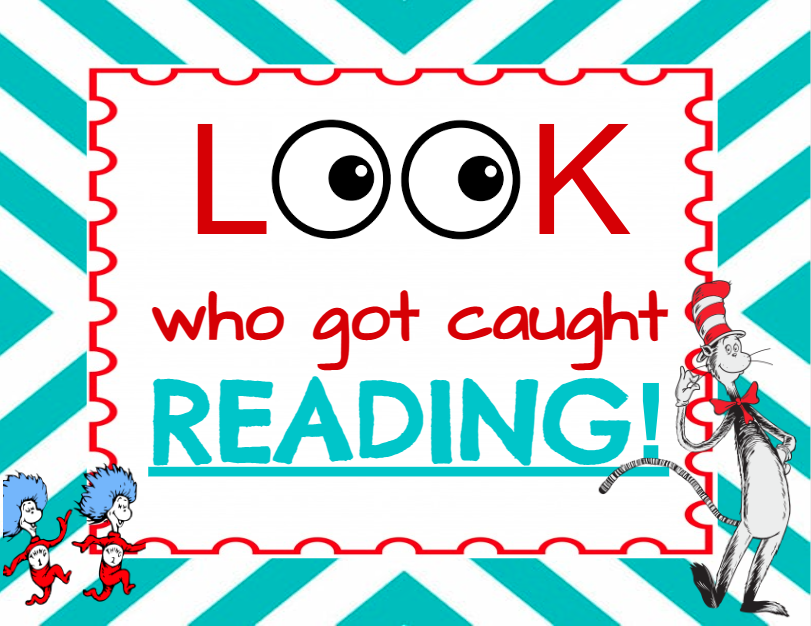 Look Who Got Caught Reading!