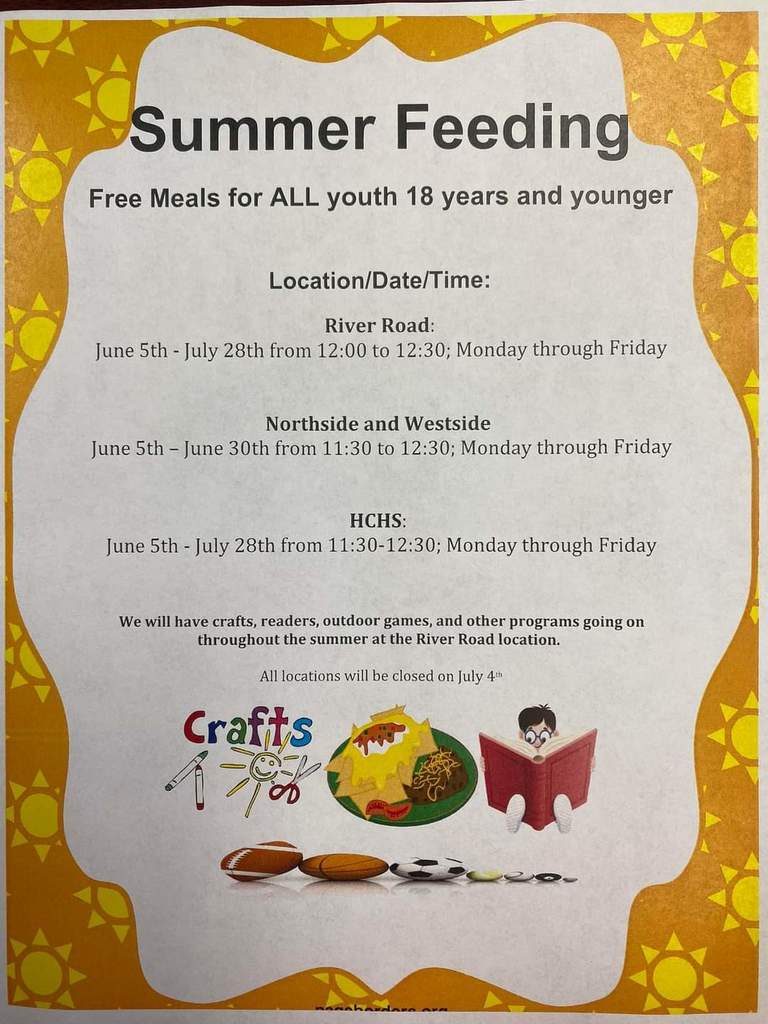 Summer Feeding Info